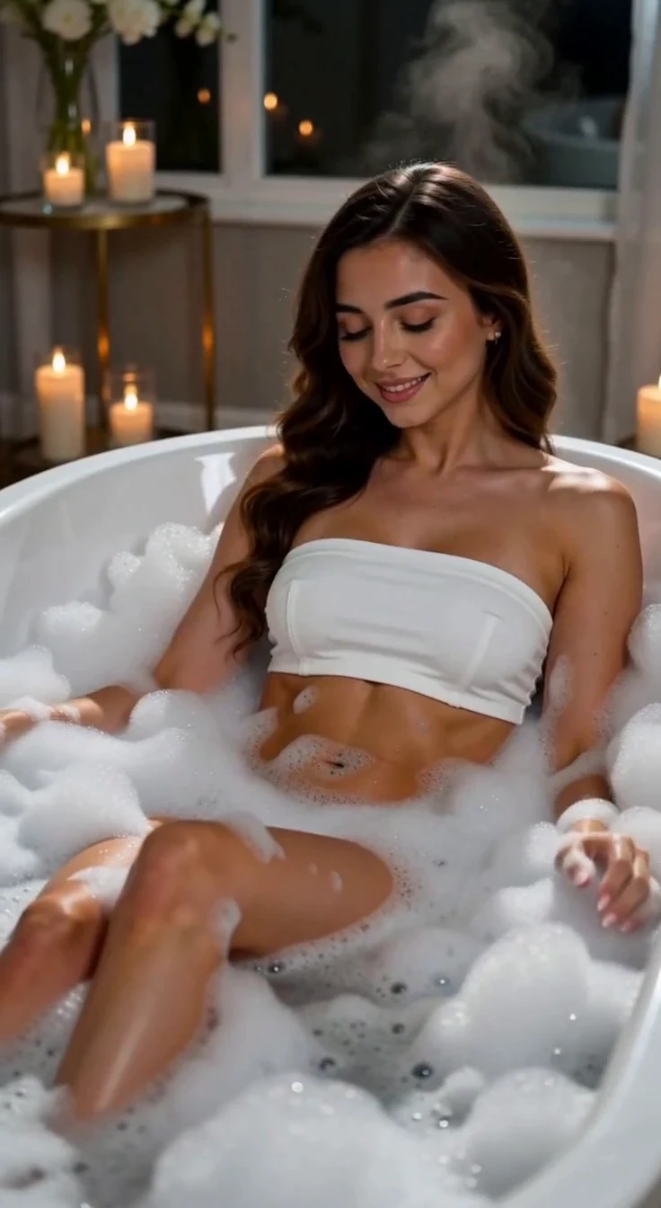 Bath Time Maya